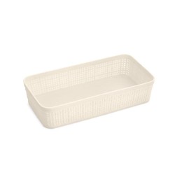 Καλαθάκι Okay Ν.1 large διαστάσεων 25.3x13.3x6cm σε λευκό χρώμα Καλαθάκι Okay Ν.1 large διαστάσεων 25.3x13.3x6cm σε λευκό χρώμα