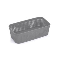 Καλαθάκι Okay Ν.2 small διαστάσεων 18.5x9.4x6cm σε γκρι χρώμα Καλαθάκι Okay Ν.2 small διαστάσεων 18.5x9.4x6cm σε γκρι χρώμα