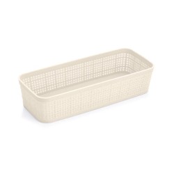 Καλαθάκι Okay Ν.2 large διαστάσεων 25x10x6cm σε λευκό χρώμα Καλαθάκι Okay Ν.2 large διαστάσεων 25x10x6cm σε λευκό χρώμα