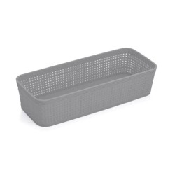 Καλαθάκι Okay Ν.2 large διαστάσεων 25x10x6cm σε γκρι χρώμα Καλαθάκι Okay Ν.2 large διαστάσεων 25x10x6cm σε γκρι χρώμα