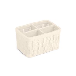 Καλαθάκι Okay Organizer small διαστάσεων 16.4x11.4x10.9cm σε λευκό χρώμα Καλαθάκι Okay Organizer small διαστάσεων 16.4x11.4x10.9cm σε λευκό χρώμα