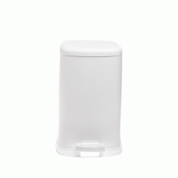 Κάδος τουαλέτας Secret με πεντάλ σε χρώμα λευκό και μηχανισμό soft close Κάδος τουαλέτας Secret με πεντάλ σε χρώμα λευκό και μηχανισμό soft close