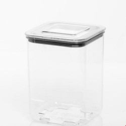 Δοχείο αποθήκευσης ξηρών τροφών τετράγωνο χωρητικότητας 1000ml Smart & Lumi Square Δοχείο αποθήκευσης ξηρών τροφών τετράγωνο χωρητικότητας 1000ml Smart & Lumi Square