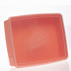 Φαγητοδοχείο Sweety ταψάκι ορθογώνιο χωρητικότητας 4,2lt σε κοραλί χρώμα Φαγητοδοχείο Sweety ταψάκι ορθογώνιο χωρητικότητας 4,2lt σε κοραλί χρώμα