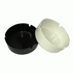 Σταχτοδοχείο μελαμίνης σε δύο χρώματα διαστάσεων 11x4cm Σταχτοδοχείο μελαμίνης σε δύο χρώματα διαστάσεων 11x4cm