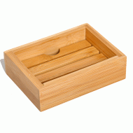 Σαπουνοθήκη επιτραπέζια bamboo διαστάσεων  8x10,8x3cm