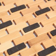 Πατάκι μπάνιου Bricks bamboo διαστάσεων 40x60cm Πατάκι μπάνιου Bricks bamboo διαστάσεων 40x60cm