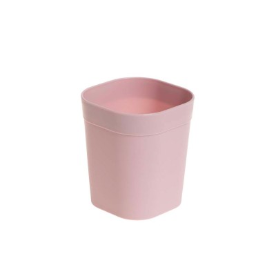 Καλάθι - ποτήρι Cave σετ 3 τεμαχίων σε ροζ χρώμα χωρητικότητας 390ml διαστάσεων 8x8x12.5cm