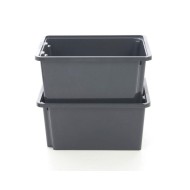 Κουτί Tower Box χωρητικότητας 5L διαστάσεων  30.3x19x13cm σε μαύρο χρώμα Κουτί Tower Box χωρητικότητας 5L διαστάσεων  30.3x19x13cm σε μαύρο χρώμα