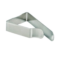 Πιαστράκι τραπεζομάντηλου ΙΝΟΧ με έλασμα