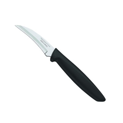 Μαχαίρι παπαγαλάκι με μαύρη λαβή διάσταση 7,5cm