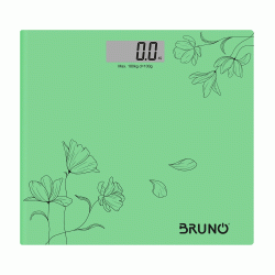 Ψηφιακή ζυγαριά BRUNO BRN-0054 με ένδειξη χαμηλής μπαταρίας και δυνατότητα μέτρησης έως 180kg