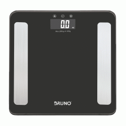 Ψηφιακή ζυγαριά BRUNO BRN-0056 με λιπομετρητή & μεγάλη ευανάγνωστη οθόνη LCD έως 180kg