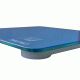 Ψηφιακή ζυγαριά BRUNO με οθόνη LCD και ανώτατη ένδειξη βάρους έως 180kg επαναφορτιζόμενη σε χρώμα μπλε
