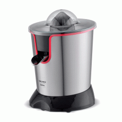 Ηλεκτρικός στίφτης BRUNO συνεχούς ροής ισχύος 600W σε χρώμα inox-μαύρο με 2 αποσπώμενους κώνους