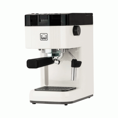 Μηχανή espresso BRIEL B15 20 bar 1000W μπεζ με ανοξείδωτο Boiler και προστασία υπερθέρμανσης