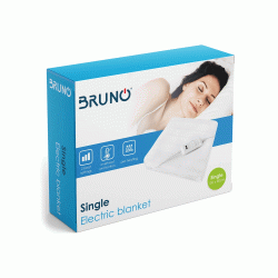 Ηλεκτρική κουβέρτα BRUNO BRN-0064 μονή διαστάσεων 150x80cm 60W με αποσπώμενο χειριστήριο