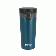 Θερμός BRUNO με κλείδωμα, anti-slip χωρητικότητας 400ml σε μπλε χρώμα από ανοξείδωτο ατσάλι και πλαστικό Θερμός BRUNO με κλείδωμα, anti-slip χωρητικότητας 400ml σε μπλε χρώμα από ανοξείδωτο ατσάλι και πλαστικό