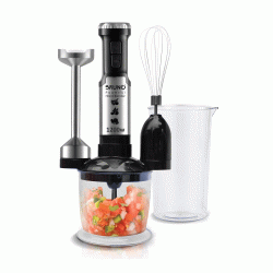 Ραβδομπλέντερ με 3 λειτουργίες BRUNO με ρυθμιζόμενη ταχύτητα ισχύος 1200W χωρητικότητας 600ml και 4 ανοξείδωτες λεπίδες