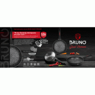 Τηγάνι Granit Premium BRUNO με αντικολλητική επίστρωση διαμέτρου 26cm με αντιολισθητική λαβή Τηγάνι Granit Premium BRUNO με αντικολλητική επίστρωση διαμέτρου 26cm με αντιολισθητική λαβή