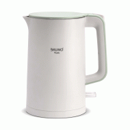 Βραστήρας με διπλό τοίχωμα χωρητικότητας 1.7L Strix 2200W σε λευκό χρώμα BRUNO 