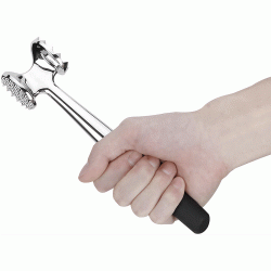 Σφυρί κρέατος δύο όψεων CLN-0025 μεταλλικό με αντιολισθητική λαβή