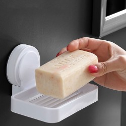 Βάση σαπουνιού ECOCO σε λευκό χρώμα πλαστική με αυτοκόλλητο