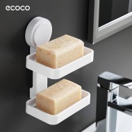 Βάση σαπουνιού ECOCO διπλή σε λευκό χρώμα