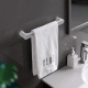 Κρεμάστρα μπάνιου-κουζίνας ECOCO E1911 διαστάσεων 6x3.5x47.7cm σε γκρι χρώμα