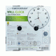Ρολόι τοίχου San Francisco EHC018F διαμέτρου 30cm σε λευκό χρώμα ESPERANZA