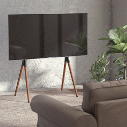 Βάση δαπέδου BRATECK για τηλεόραση 49-70" έως 40kg με λαστιχένια pads στη βάση των ποδιών για μεγαλύτερη σταθερότητα