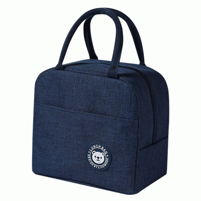 Ισοθερμική τσάντα χωρητικότητας 7L αδιάβροχη διαστάσεων 23x13x21cm σε μπλε χρώμα