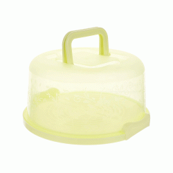 Δοχεία αποθήκευσης κέικ 2 τεμάχια διαστάσεων 13x25cm σε χρώμα πράσινο