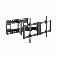 Επιτοίχια βάση LPA77-483 για τηλεόραση μεγέθους 43-90" full motion για οθόνη βάρους 80kg BRATECK 