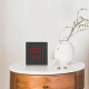 Επιτραπέζιο ψηφιακό ρολόι-ξυπνητήρι LTC με ένδειξη ώρας, ημερομηνίας & θερμοκρασίας σε μαύρο χρώμα 