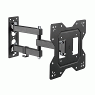 Επιτοίχια βάση POWERTECH για τηλεόραση 23-43" full motion 30kg με ρυθμιζόμενη κλίση για καλύτερη εμπειρία προβολής