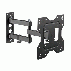 Επιτοίχια βάση POWERTECH για τηλεόραση 23-43" full motion 30kg με ρυθμιζόμενη κλίση για καλύτερη εμπειρία προβολής