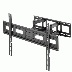 Επιτοίχια βάση POWERTECH για τηλεόραση 37-80" full motion 40kg με επεκτεινόμενο & περιστρεφόμενο βραχίονα