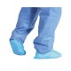 Προστατευτικά καλύμματα παπουτσιών ποδονάρια πολυαιθυλενίου μπλε ανθεκτικά σετ 1000Τεμ. μίας χρήσης