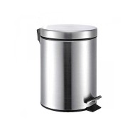 Κάδος 20L με πεντάλ INOX 430 με σατινέ φινίρισμα ιδανικό για ενοικιαζόμενα καταλύματα