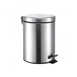 Κάδος 20L με πεντάλ INOX 430 με σατινέ φινίρισμα ιδανικό για ενοικιαζόμενα καταλύματα Κάδος 20L με πεντάλ INOX 430 με σατινέ φινίρισμα ιδανικό για ενοικιαζόμενα καταλύματα