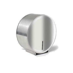 Επαγγελματική συσκευή χαρτιού υγείας INOX μεταλλική γυαλιστερή 26x25x12cm