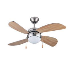 Ανεμιστήρας οροφής κλασικός με φως 55w 42   σε φυσικό χρώμα DCF-132 Ανεμιστήρας οροφής κλασικός με φως 55w 42   σε φυσικό χρώμα DCF-132