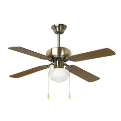 Ανεμιστήρας οροφής με φως vintage βέγγε 55w 52   DCF-168 Ανεμιστήρας οροφής με φως vintage βέγγε 55w 52   DCF-168