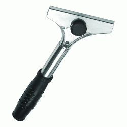 Ξύστρα χειρός για χρήση σε δάπεδο σε χρώμα μαύρο με ασημί