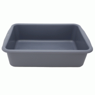 Λεκάνη μεταφοράς ποτηριών σε γκρι χρώμα διαστάσεων 52,5x38x25hcm