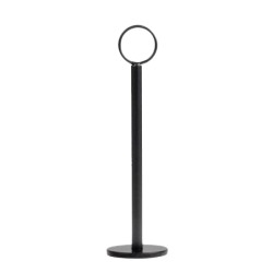 Stand συγκράτησης καρτών σε χρώμα μαύρο διαστάσεων ∅6x20hcm Stand συγκράτησης καρτών σε χρώμα μαύρο διαστάσεων ∅6x20hcm
