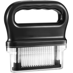 Ινοκόπτης χειρός κρεάτων σε μαύρο χρώμα Ινοκόπτης χειρός κρεάτων σε μαύρο χρώμα