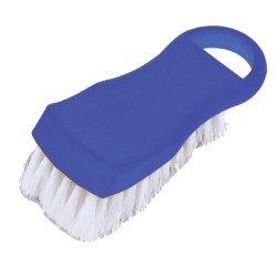 Βούρτσα καθαρισμού για πλάκες κοπής σε μπλε χρώμα 