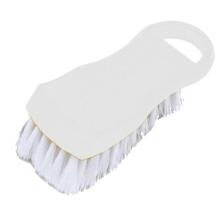 Βούρτσα καθαρισμού για πλάκες κοπής σε χρώμα λευκό
